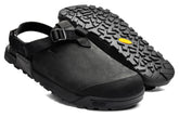 Mountain Clog - Nubuck Leather (Obsidian Dark Gray)