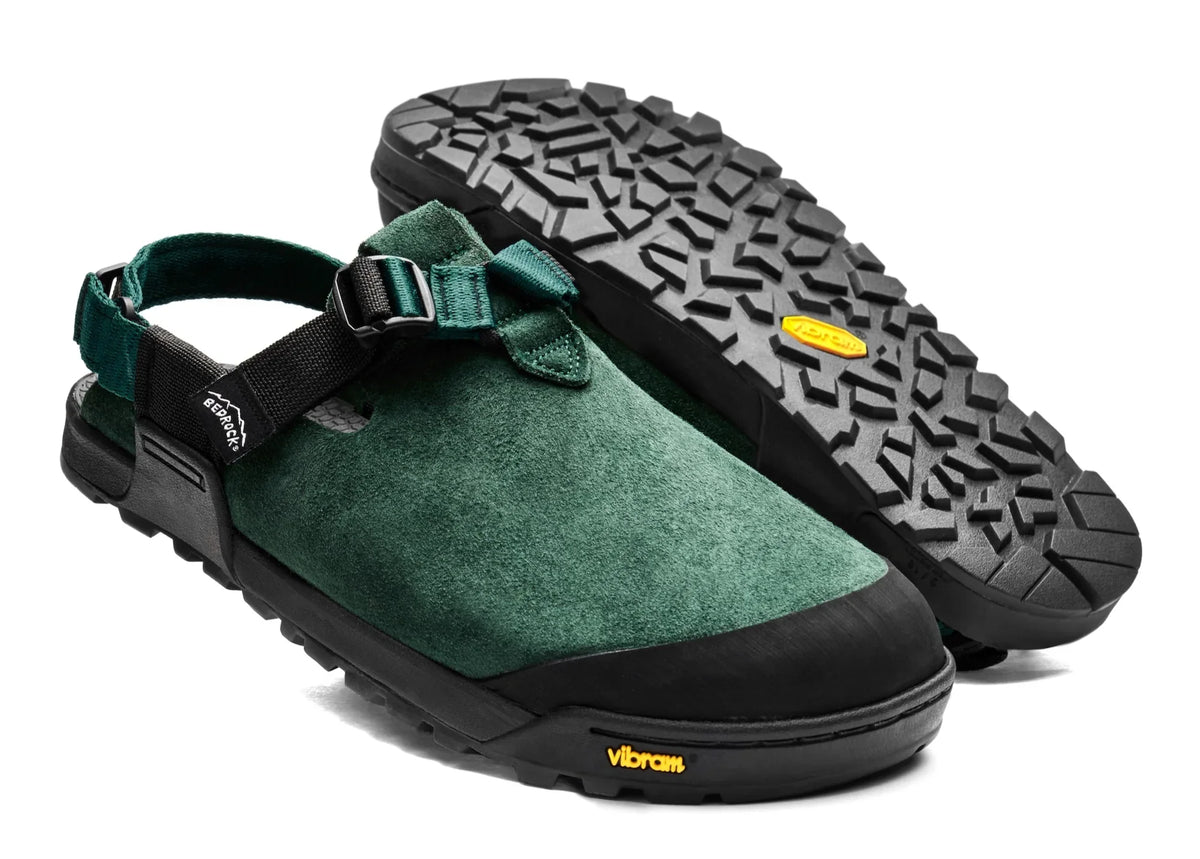 Mountain Clog - Leather Suede (Cascade Green)